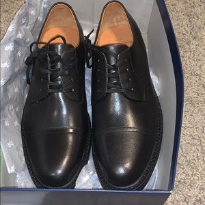 Black Polo by Ralph Lauren dress shoes.